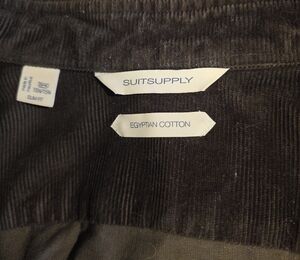 Suitsupply Dark Corduroy Pants